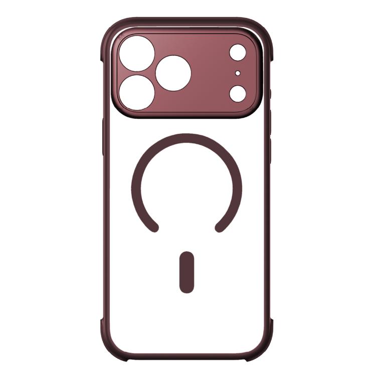 For iPhone 17 Pro Max MOMAX Airbag Shockproof MagSafe Phone Case(Red) by MOMAX