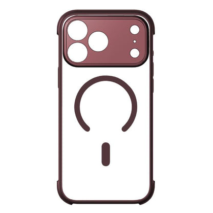 For iPhone 17 Pro MOMAX Airbag Shockproof MagSafe Phone Case(Red) by MOMAX