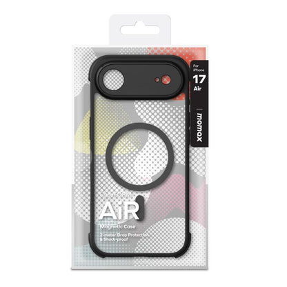 For iPhone Air MOMAX Airbag Shockproof MagSafe Phone Case(Black) by MOMAX