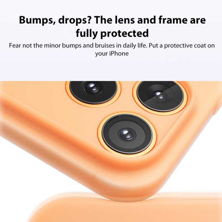 For iPhone 17 Pro MOMAX Ultra-thin Magnetic MagSafe PC Phone Case(Transparent Orange) by MOMAX