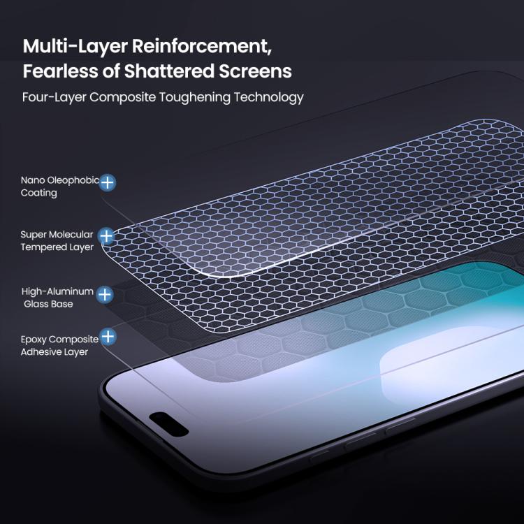 For iPhone Air NILLKIN H+Pro 0.2mm 9H Explosion-proof Tempered Glass Film with Dust-free Cabin by NILLKIN