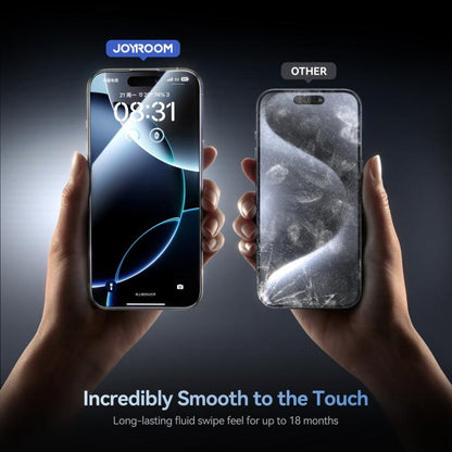 For iPhone Air JOYROOM Knight Series 2.5D Full Screen HD Hard Anti-Scratch Tempered Glass Film by JOYROOM