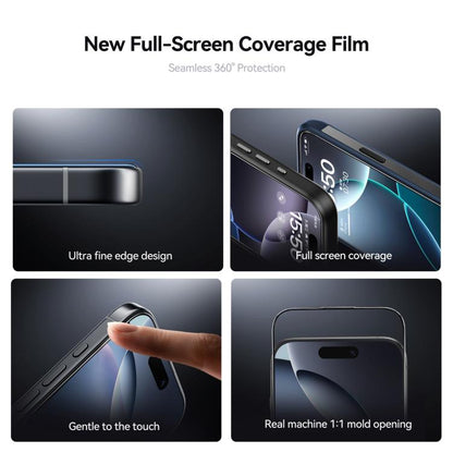 For iPhone Air JOYROOM Knight Series 2.5D Full Screen HD Hard Anti-Scratch Tempered Glass Film by JOYROOM