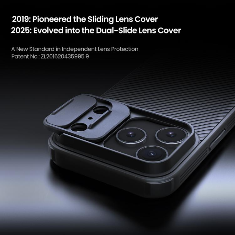 For iPhone 17 Pro NILLKIN CamShield Pro PC Phone Case(Black) by NILLKIN