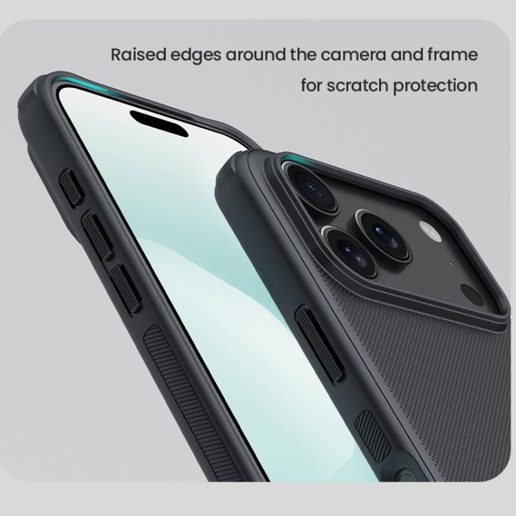 For iPhone 17 Pro Max NILLKIN Frosted Shield Pro PC + TPU Phone Case(Gold) by NILLKIN