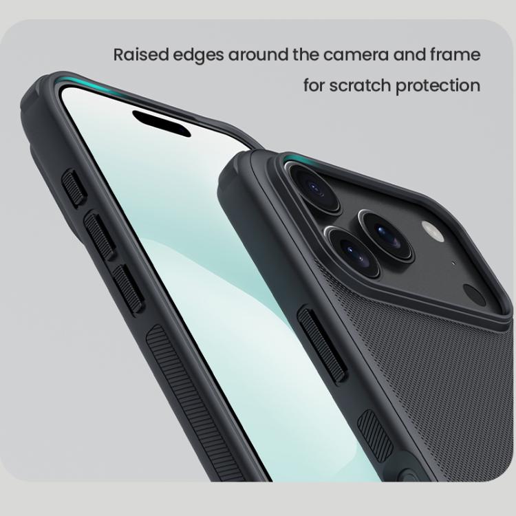 For iPhone 17 Pro NILLKIN Frosted Shield Pro PC + TPU Phone Case(Black) by NILLKIN