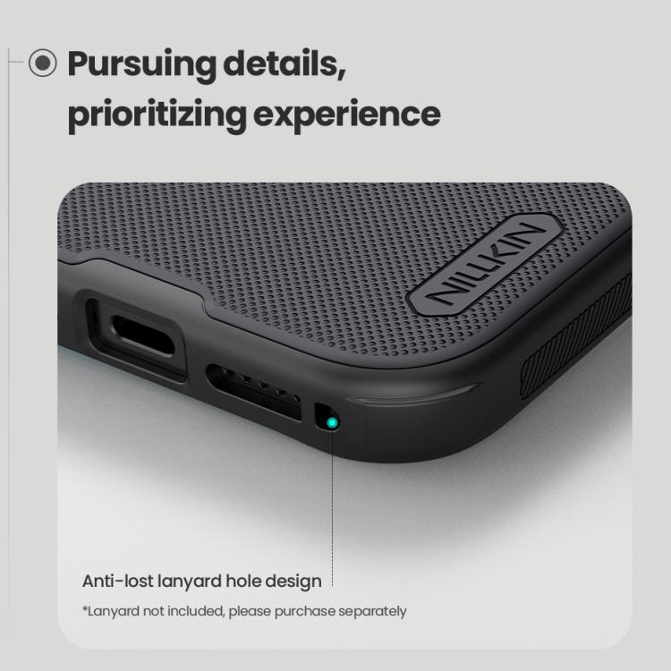 For iPhone 17 Pro NILLKIN Frosted Shield Pro PC + TPU Phone Case(Blue) by NILLKIN