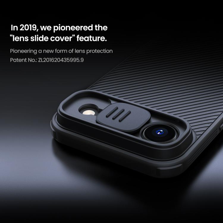 For iPhone Air NILLKIN CamShield Pro PC Phone Case(Black) by NILLKIN