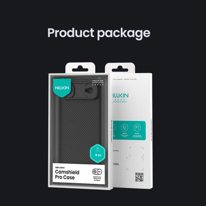 For iPhone Air NILLKIN CamShield Pro PC Phone Case(Black) by NILLKIN