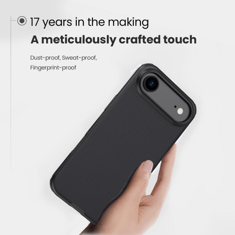 For iPhone Air NILLKIN Frosted Shield Pro PC + TPU Phone Case(Black) by NILLKIN