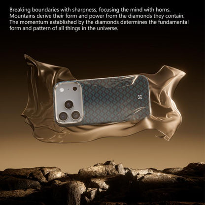 For iPhone 17 Pro Max Benks Color Shield C1 Classic Kevlar Woven Diamond MagSafe Phone Case(Blue) by Benks