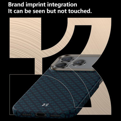 For iPhone 17 Pro Max Benks Color Shield C1 Classic Kevlar Woven Diamond MagSafe Phone Case(Blue) by Benks