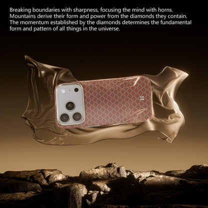 For iPhone 17 Pro Max Benks Color Shield C1 Classic Kevlar Woven Diamond MagSafe Phone Case(Orange) by Benks