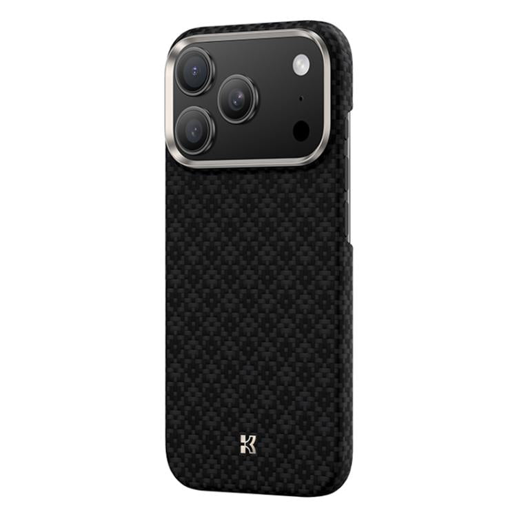 For iPhone 17 Pro Max Benks Color Shield C1 Classic Kevlar Woven Diamond MagSafe Phone Case(Black) by Benks