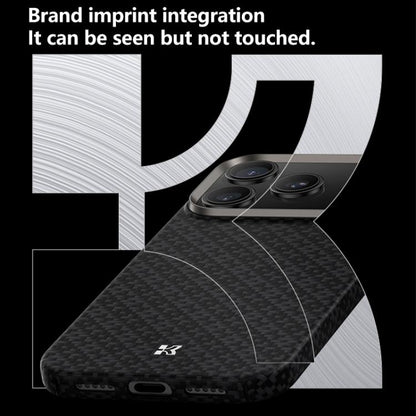 For iPhone 17 Pro Max Benks Color Shield C1 Classic Kevlar Woven Diamond MagSafe Phone Case(Black) by Benks