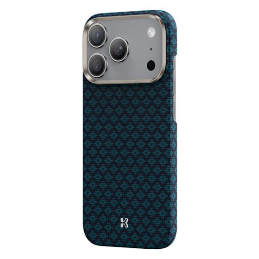 For iPhone 17 Pro Benks Color Shield C1 Classic Kevlar Woven Diamond MagSafe Phone Case(Blue) by Benks