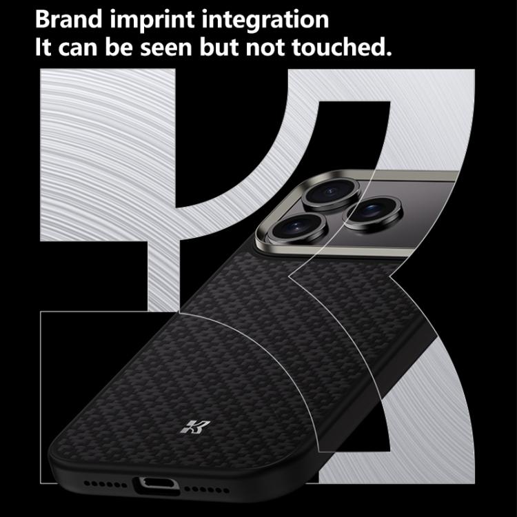 For iPhone 17 Pro Max Benks Y2 Kevlar All-inclusive MagSafe Magnetic Diamond Phone Case(Black) by Benks