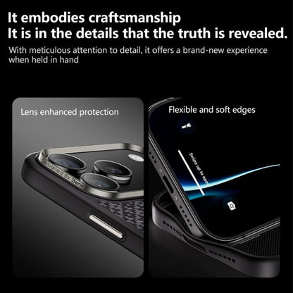 For iPhone 17 Pro Benks Y2 Kevlar All-inclusive MagSafe Magnetic Diamond Phone Case(Black) by Benks