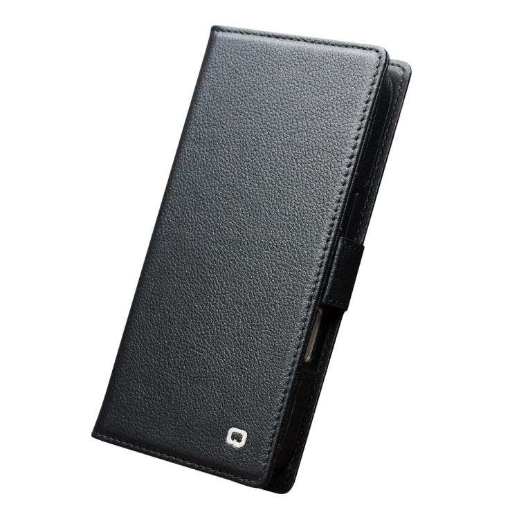 For iPhone 17 QIALINO Classics 3rd Genuine Leather Phone Case(Black) by QIALINO