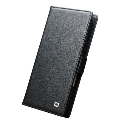 For iPhone 17 QIALINO Classics 3rd Genuine Leather Phone Case(Black) by QIALINO