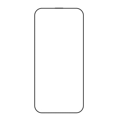 For iPhone Air Do As You Wish Silk Screen Printed HD Tempered Glass Film(Black) by Do As You Wish