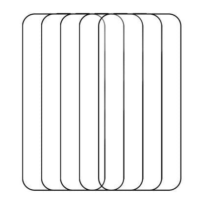 For iPhone Air 5pcs / Pack Do As You Wish Silk Screen Printed HD Tempered Glass Film(Black) by Do As You Wish