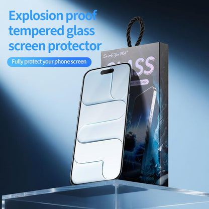 For iPhone Air 5pcs / Pack Do As You Wish Silk Screen Printed HD Tempered Glass Film(Black) by Do As You Wish