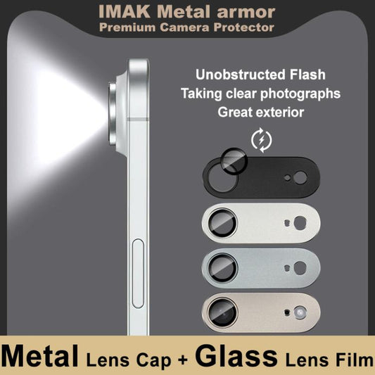 For iPhone Air IMAK Metal Armor Premium Camera Protector Film(Black) by imak