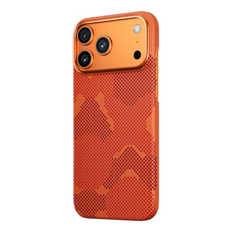 For iPhone 17 Pro MOMAX Aramid Fiber Ultra-thin MagSafe Phone Case(Orange) by MOMAX