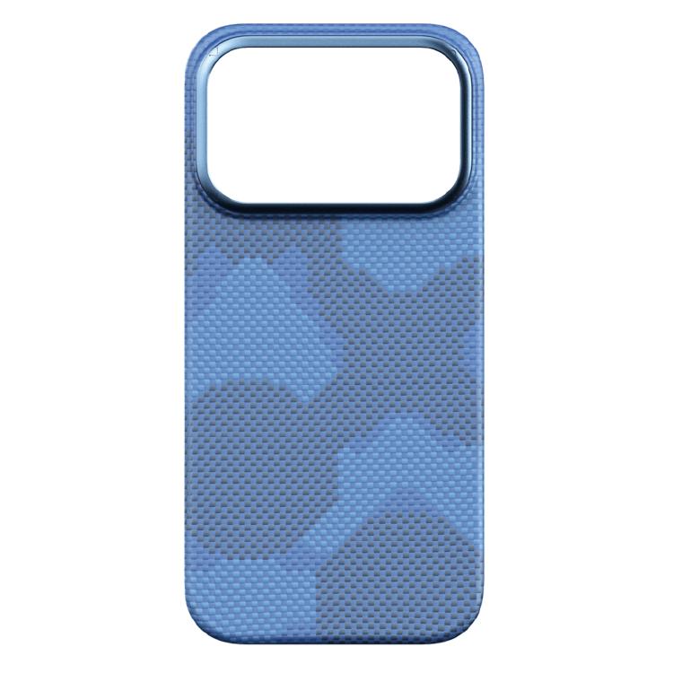 For iPhone 17 Pro Max MOMAX Aramid Fiber Ultra-thin MagSafe Phone Case(Blue) by MOMAX