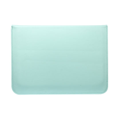 PU Leather Ultra-thin Envelope Bag Laptop Bag for MacBook Air / Pro 11 inch, with Stand Function(Mint Green) by bashfashion