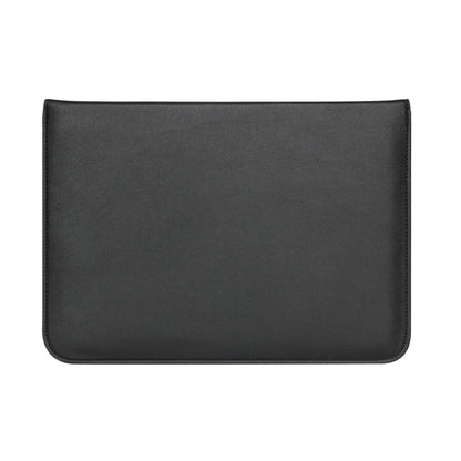 PU Leather Ultra-thin Envelope Bag Laptop Bag for MacBook Air / Pro 13 inch, with Stand Function(Black) by bashfashion