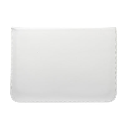 PU Leather Ultra-thin Envelope Bag Laptop Bag for MacBook Air / Pro 13 inch, with Stand Function(White) by bashfashion