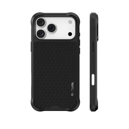 For iPhone 17 Pro Max Mutural Honored Armor Series TPU Magnetic MagSafe Phone Case(Black) by Mutural