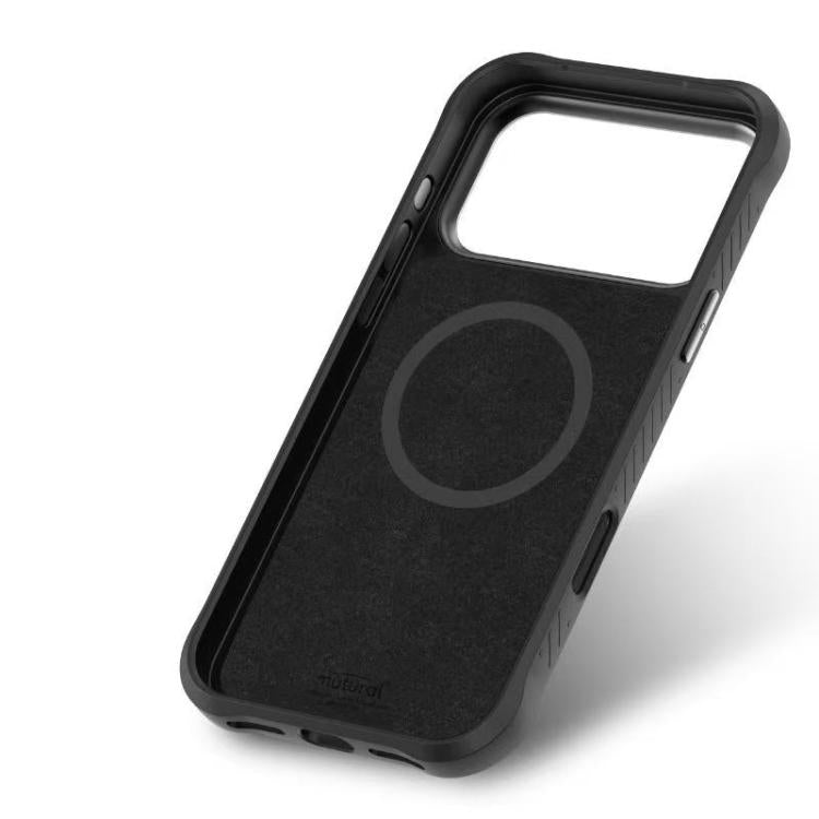 For iPhone 17 Pro Max Mutural Honored Armor Series TPU Magnetic MagSafe Phone Case(Black) by Mutural