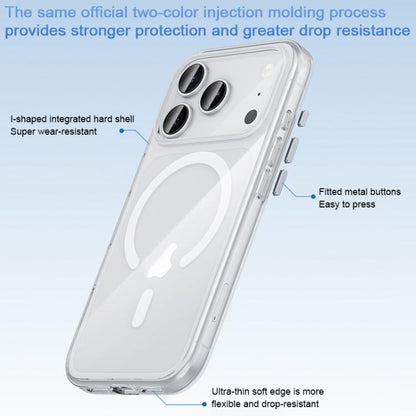 For iPhone 17 Pro Benks Ice Crystal Clear MagSafe Magnetic Phone Case(Transparent) by Benks