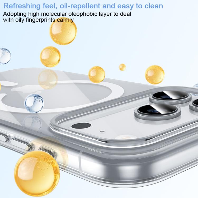 For iPhone 17 Pro Benks Ice Crystal Clear MagSafe Magnetic Phone Case(Transparent) by Benks