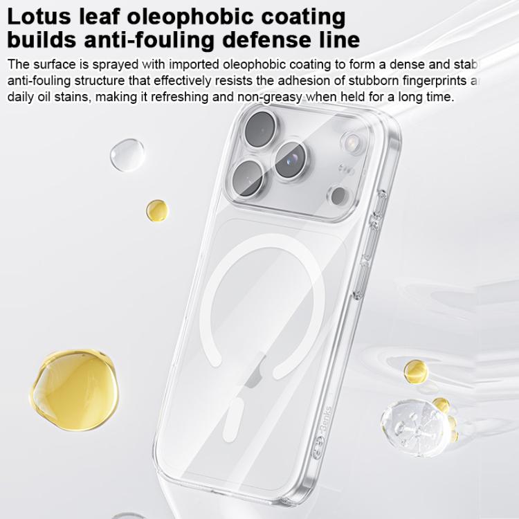 For iPhone Air Benks Zero Sense Ultra-Thin MagSafe Magnetic Phone Case(Transparent) by Benks
