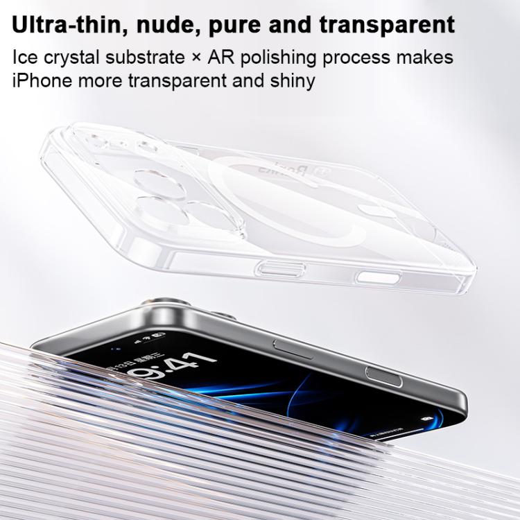 For iPhone 17 Pro Max Benks Zero Sense Ultra-Thin MagSafe Magnetic Phone Case(Transparent) by Benks