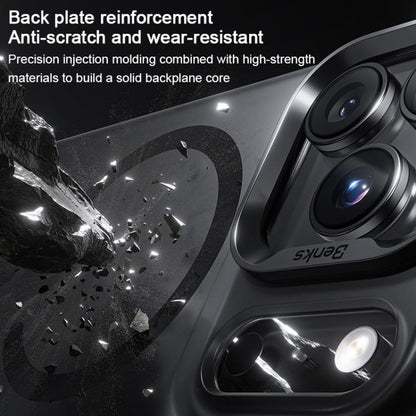 For iPhone Air Benks Frosted MagSafe Magnetic Shockproof Phone Case(White) by Benks