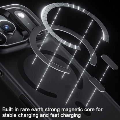 For iPhone 17 Pro Max Benks Frosted MagSafe Magnetic Shockproof Phone Case(Black) by Benks