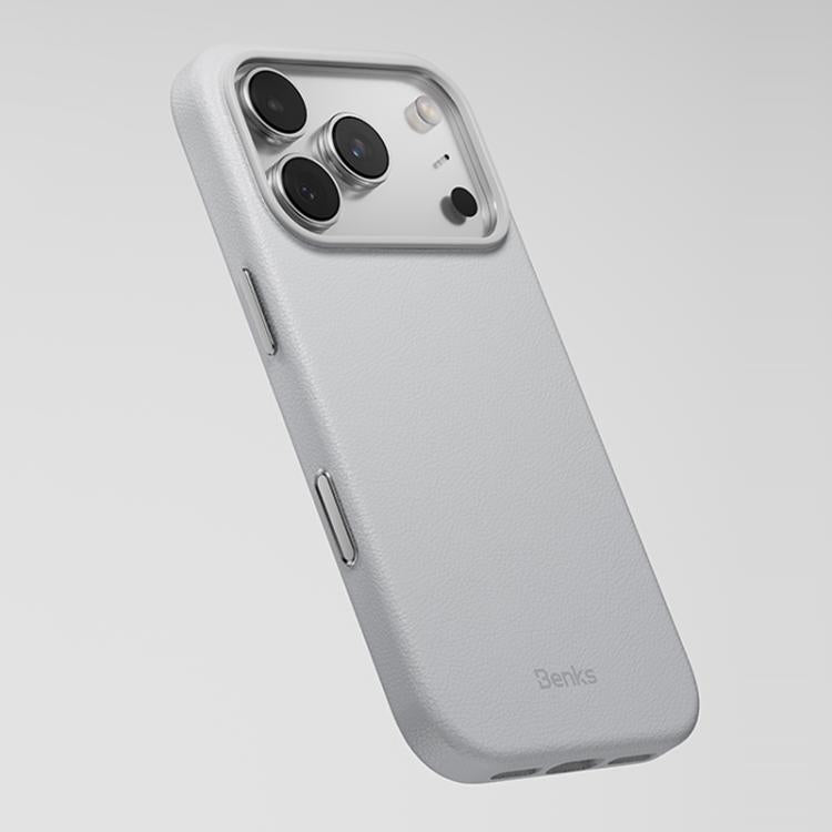 For iPhone 17 Pro Max Benks Q2 Series Shockproof MagSafe Magnetic Phone Case(White) by Benks