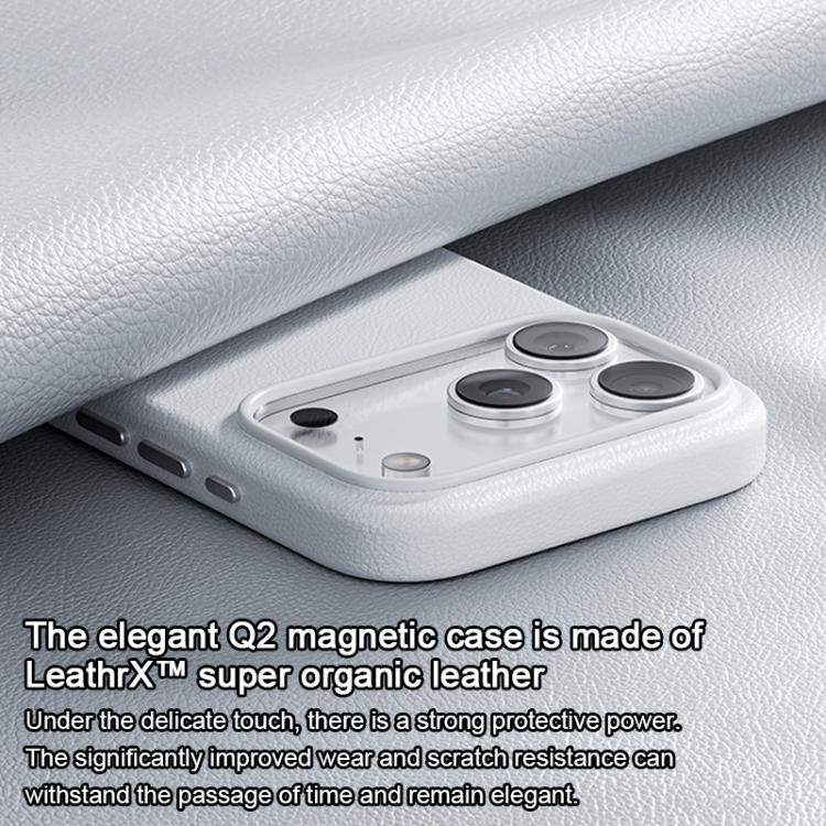 For iPhone 17 Pro Benks Q2 Series Shockproof MagSafe Magnetic Phone Case(White) by Benks