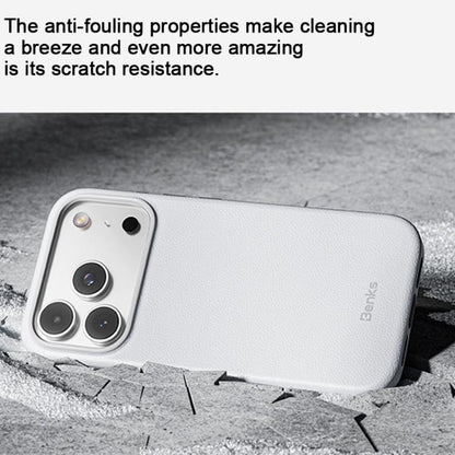 For iPhone 17 Pro Max Benks Q2 Series Shockproof MagSafe Magnetic Phone Case(White) by Benks