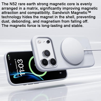 For iPhone 17 Pro Max Benks Q2 Series Shockproof MagSafe Magnetic Phone Case(White) by Benks