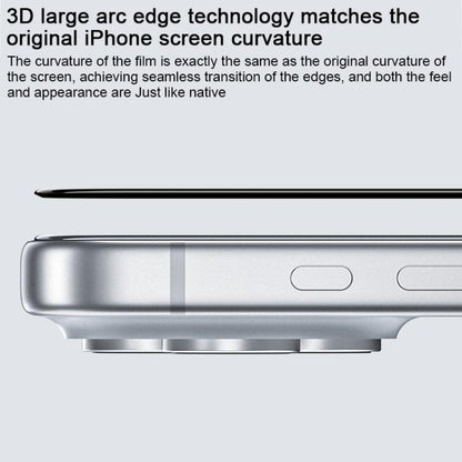 For iPhone Air Benks Zero Curve Edge HD Tempered Screen Protector by Benks