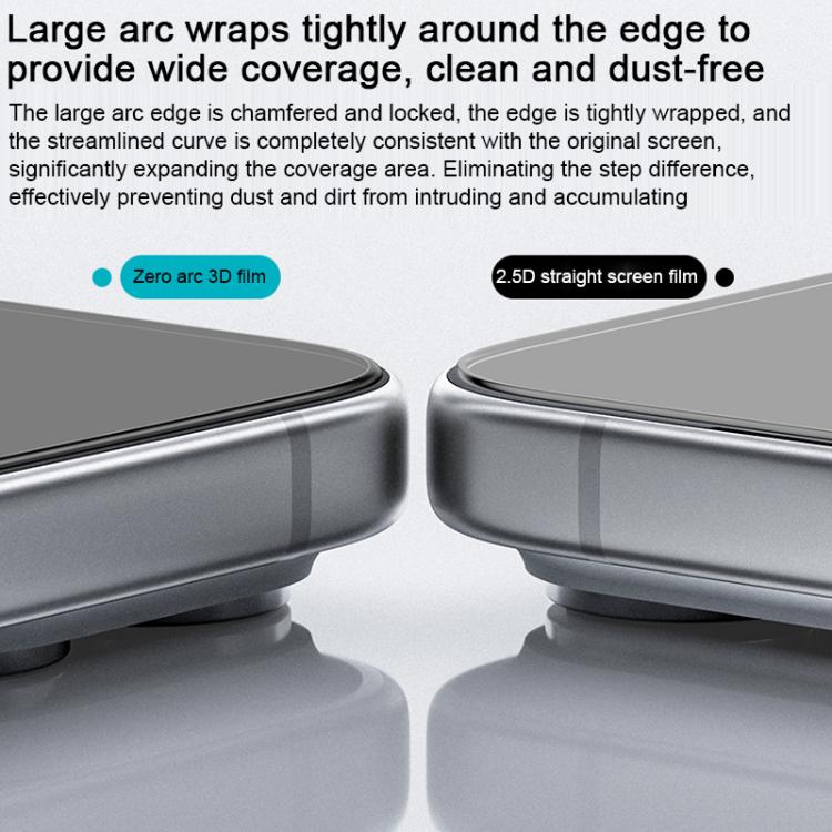 For iPhone Air Benks Zero Curve Edge Privacy Tempered Screen Protector by Benks