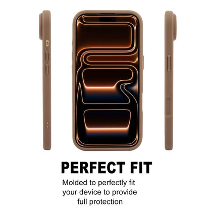 For iPhone 17 Pro Max GEBEI Jazz Series Skin Feel Frosted MagSafe Phone Case(Brown) by GEBEI