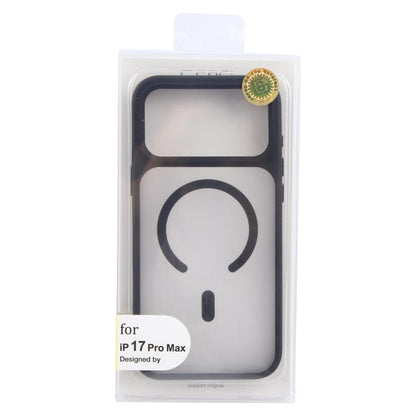 For iPhone 17 Pro Max GEBEI Jazz Series Skin Feel Frosted MagSafe Phone Case(Black) by GEBEI