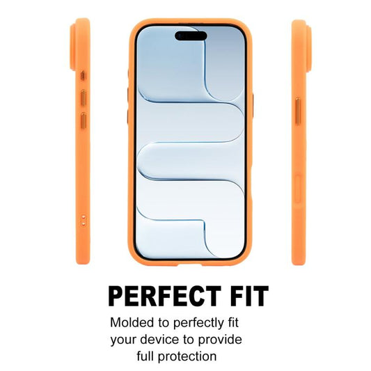 For iPhone Air GEBEI Jazz Series Skin Feel Frosted MagSafe Phone Case(Orange) by GEBEI